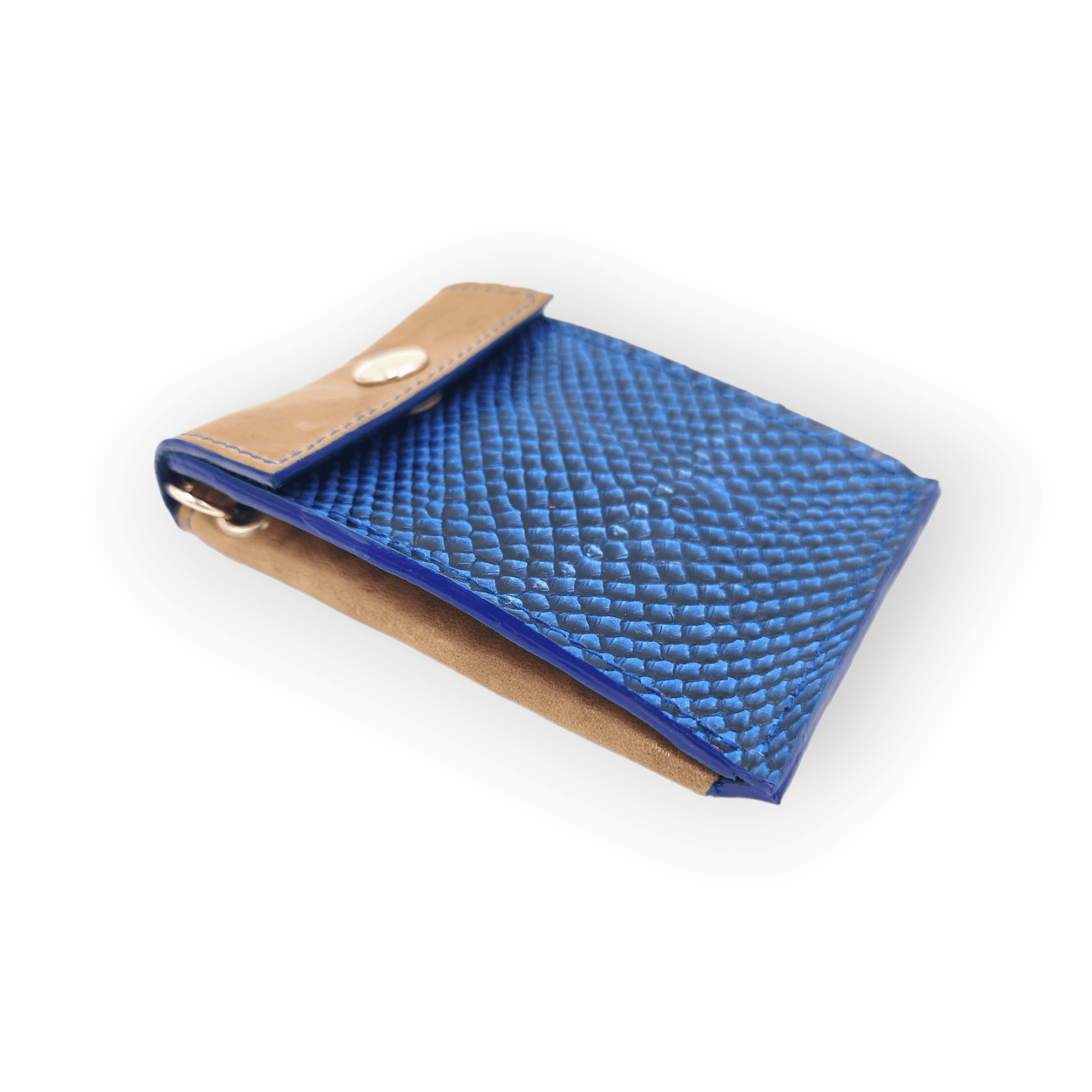 Organizer Cuir - Pochette Format 18x23 cm - Bleu